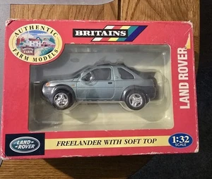 1997- Britains 1/32 Land Rover Freelander Soft Top Green No09484 MIB - Picture 1 of 4