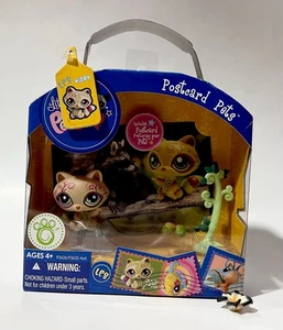 Littlest pet shop Postcard Pets: #1354 Raccoon - Picture 1 of 4