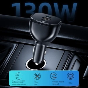 130W Quick Charge Car Charger for UAV Devices Efficient Heat Dissipation - Zdjęcie 1 z 12