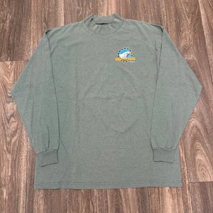 Vintage Harley Davidson Shirt Men's XL Green Mock Neck An American Icon 90s USA - Picture 1 of 9