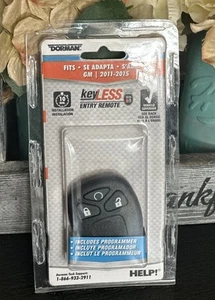 99162 Dorman Key Fob for Chevy Yukon Suburban Express Van SaVana Sierra 2011-14 - Picture 1 of 5