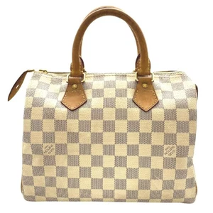 Bolso de Mano LOUIS VUITTON Damier Azur Speedy 25 N41534 Auténtico Usado - Imagen 1 de 12
