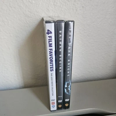 Batman Begins, The Dark Knight, and the lego movie Collection. Seal Brand New - Image 1 of 4
