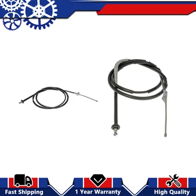 Juego de 2 cables de freno de estacionamiento traseros Dorman para Toyota Tacoma 2005-2013 4,0 L Foto 1 de 4