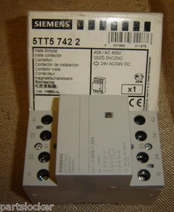 SIEMENS 5TT5 742 2 ELECTRIC MOTOR CONTACTOR 5TT57422 - Picture 1 of 5
