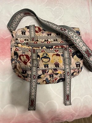 Bolso Bandolera Harajuku Lovers Gwen Stefani Bolso de Mano Cartera Leer Descripción Foto 1 de 4