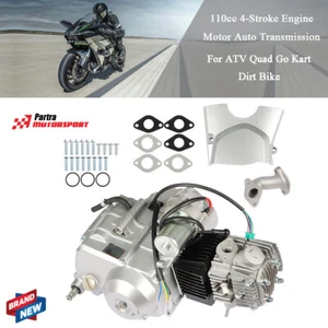 For ATV 125cc 4 stroke Engine Motor 3-Speed Semi Auto w/ Reverse Electric Start - Foto 1 di 10