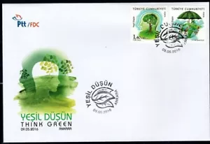 Türkei Europa Cept 2016 Natur FDC - Bild 1 von 1