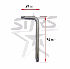 Chiave a L Torx Star Chiave Torx Chiave a L a forma di L Cr-V T30 Cromata 29mm*75mm x1 - Foto 1 di 2