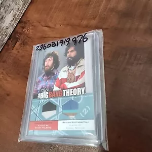 The Big Bang Theory Authentic Set Worn Wardrobe Dual Relic Patch Howard & Raj - Picture 1 of 2
