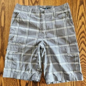 Tony Hawk Cargoshorts Jungengröße 16 grau kariert EUC - Bild 1 von 9