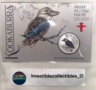 2025 $1 Berlin WMF Kookaburra 1oz Silver Coin - Limited Mintage 2500 - Presale - image 1 of 2