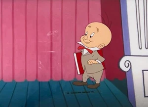 Warner Brothers Production Cel aus This is a Life? mit Elmer Fudd - Bild 1 von 2