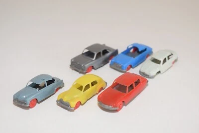 A30 1:87 NOREV? HO PLASTICA PLASTICA PLASTICA 6X CITROEN PEUGEOT SIMCA PANHAR... - Immagine 1 di 4
