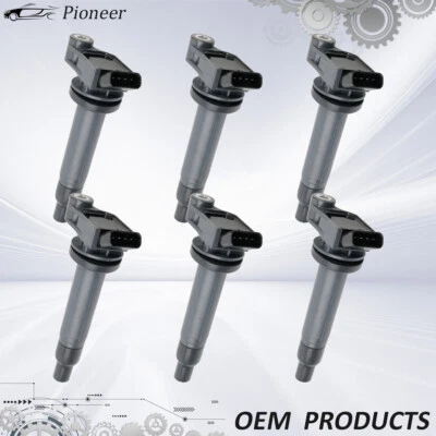 6PCS lgnition Coil for Lexus ES300 RX300 Toyota Avalon Sienna Camry 3.0L UF267 Foto 1 de 4