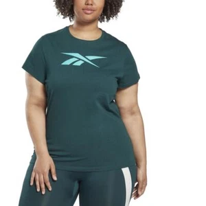 Reebook Women Pullover  Activewear Top Short Sleeve  Solid Round Neck  A7544 - Picture 1 of 16
