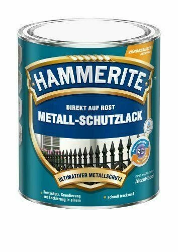 HAMMERITE Metallschutz-Lack, Matt Weiss - 750 ml (5134938)