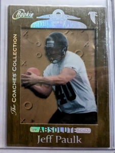 🏆 Playoff Absolute SSD Coaches Collection 1999 plateado/500 Jeff Paulk RC #189 - Imagen 1 de 2