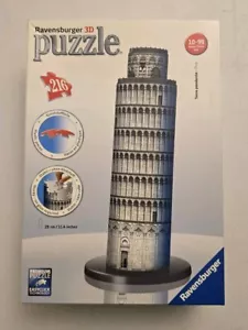 Ravensburger 3D Puzzle: Leaning Tower of Pisa (216 pcs) Complete Counted - Picture 1 of 7