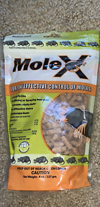 MoleX Mole Control Pellets For Effective Control of Moles. Ready to Use, 8 oz.