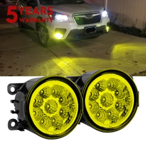 2PC 3000K LED Fog Lights Bumper Lamps For Ford Fusion 2013-2016 Left Right Side - Foto 1 di 13
