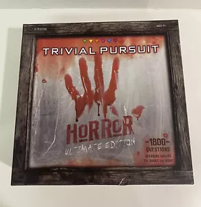 Trivial Pursuit Horror Ultimate Edition Trivia Board Game 2020 Hasbro Complete - Picture 1 of 6