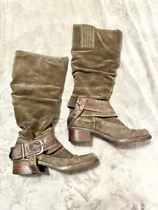 Botas Matisse Dakota Oliva Gamuza Cuero Enfocado Marrón EE. UU. Talla 6 M Brasil - Imagen 1 de 3