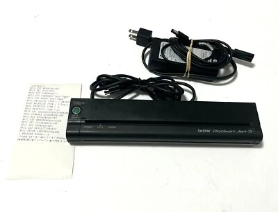 Brother POCKETJET 3 PJ-522 Portable Mobile Thermal Printer No battery - Image 1 of 4