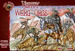 SOLDATINI 1/72 LORD OF THE RINGS- FANTASY -Dark Alliance 72010 Heavy Warg Orcs - Bild 1 von 2