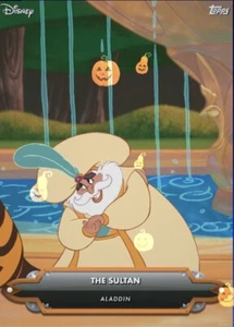 [DIGITAL] Topps Disney The Sultan 2023 Tier 9 Halloween Orange Base LE 1031 - Picture 1 of 1