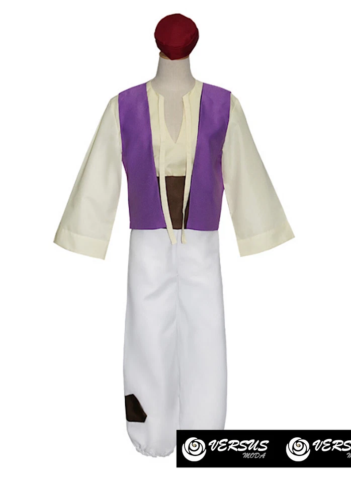 Aladdin Robe Carnaval Costume Man Comme ALADDIN Cosplay Costume ALAD002 - Photo 1/4