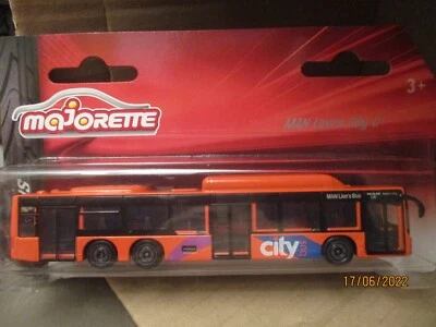MAJORETTE M.A.N. LIONS CITY C new on  card City Bus - Image 1 of 4