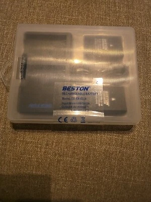 Batería Beston (paquete de 2) y cargador para Nikon EN-EL14, EN-EL14a para Nikon Foto 1 de 4