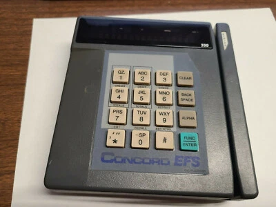 CONCORD EFS MODEL:TRANZ 330 Credit Card Terminal Reader  - Image 1 of 4