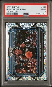2022 Paolo Banchero Prizm Fast Break Disco Variation #249 Rookie PSA 9 Magic - Bild 1 von 2