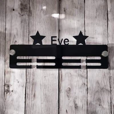 Colgador de medallas con nombre personalizado - brillante Foto 1 de 3