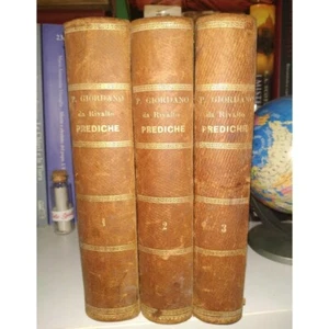 PREDICHE DEL BEATO FRA GIORDANO DA RIVALTO in Firenze 1303-1309. Tre tomi, 1839 - Imagen 1 de 12