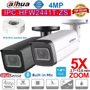Dahua IPC-HFW2441T-ZS 4MP Starlight 5x Zoom WizSense IP Telecamera Bullet PoE SMD+ - Foto 1 di 18