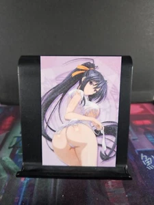 Akeno Himejima High School DxD Art Card Glitter Anime Sexy Waifu CCG Collectible - Picture 1 of 3
