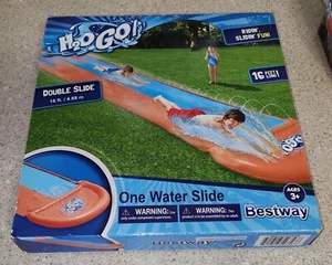 H2O Go Double Slide 16 ft. Water Slide - Picture 1 of 2