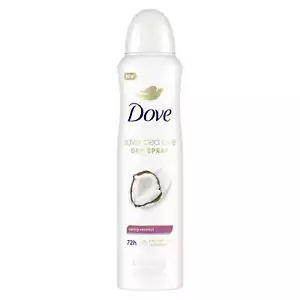 Dove Advanced Care Antiperspirant Deodorant Dry Spray, Caring Coconut, 3.8 oz - Picture 1 of 10