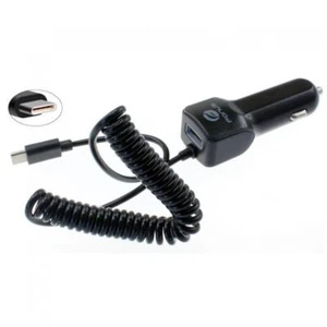 CAR CHARGER 3.1A TYPE-C POWER ADAPTER DC SOCKET EXTRA USB for PHONES & TABLETS - Picture 1 of 6