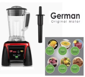 Deutscher kommerzieller Mixer 3H 2200W Küchenmaschine Mixer Smoothie Entsafter 2 LITER - Bild 1 von 5