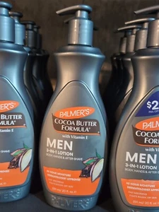 Palmer's Cocoa Butter Formula Men's Body Face Lotion, 20 fl. oz. - Picture 1 of 2