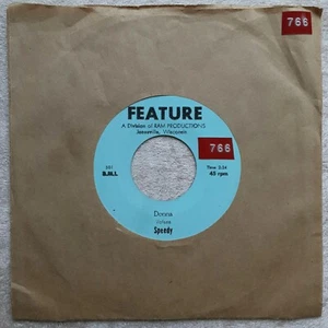ULTRA RARE GARAGE 1965 MKE WI Speedy & The Alka-Seltzers FEATURE #1 Donna Stop - Picture 1 of 3
