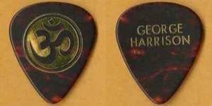 George Harrison 1991 Live In Japan concert tour vintage stage Guitar Pick - Picture 1 of 3