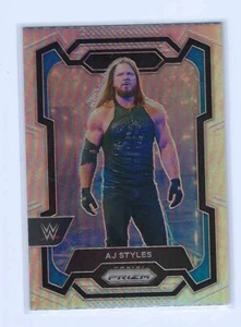 2024 Panini Prizm Silver WWE AJ Styles #118 E090 - Picture 1 of 2