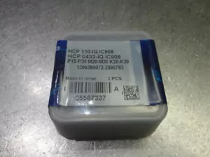 Iscar 11 mm testa punta trapano in carburo QTY2 HCP 0433-IQ/HCP 110-IQ IC908 (LOC2596) - Foto 1 di 2