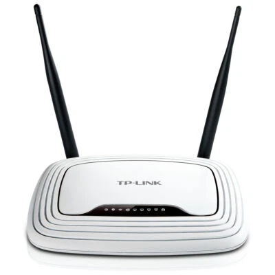 TP-LINK TL-WR841N Wireless N300 Home Router, 300Mpbs, IP QoS, WPS Button - Image 1 of 2