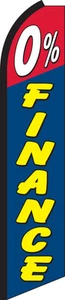 Bandera Swooper 0% Finance Pluma Super Bow Banner - Imagen 1 de 1
